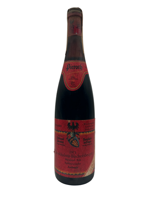 Pinot Noir Cuvée 1971 Dessert Wine