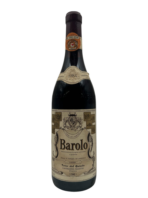 Barolo Castiglione Falletto Terre del Barolo 1984