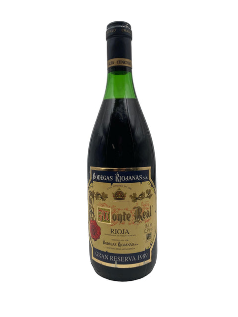 Rioja Monte Real 1989 Gran Reserva