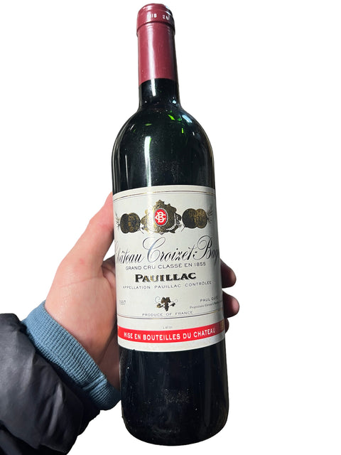 Bordeaux 1997 Chateau Croizet Bages Pauillac Gran Cru Classé