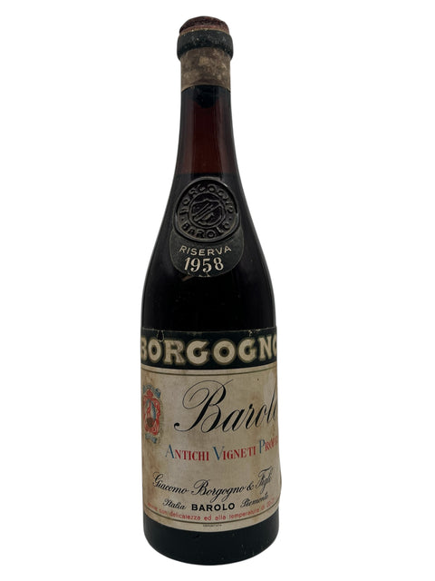 Barolo Antichi Vigneti Borgno 1958 Riserva
