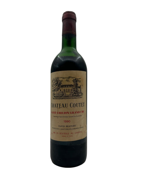 Chateau Coutet Saint-Émilion Grand Cru David Beaulieu 1990