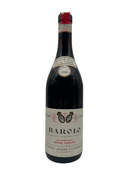 Barolo 1981 Aldo Conterno Bussia Soprana