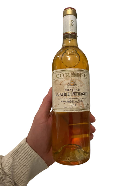 Sauternes 1984 Gran Cru Classé