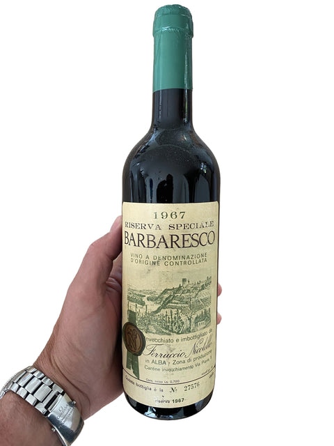 Barbaresco 1967 Ferruccio Nicolello Riserva Speciale