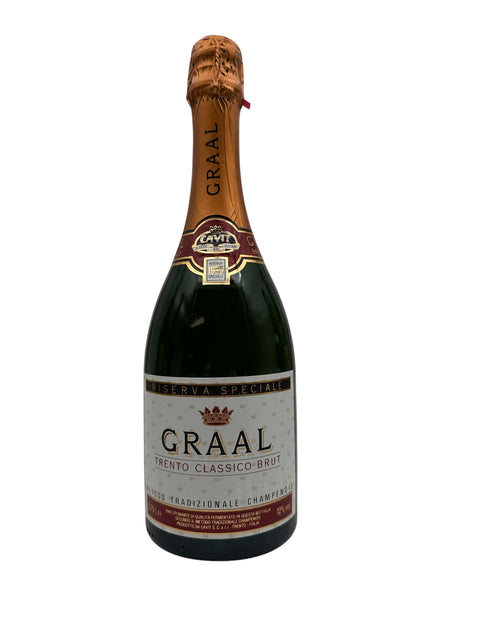 GRAAL 1985 RISERVA SPECIALE METHODOO TRADIZIONALE CHAMENOIS (past niet in Wooden Giftbox)