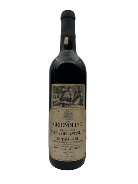 Grignolino Contea di Castiglione Guido Giri 1967