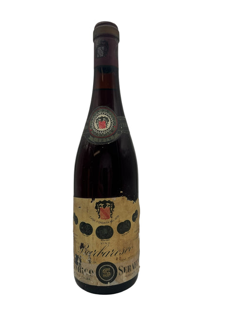 Barbaresco Piemonte Enrico Serafino 1965 Bad Label