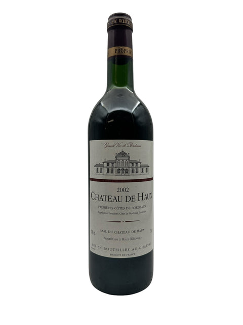 Chateau de Haux Premières Côtes De Bordeaux 2002