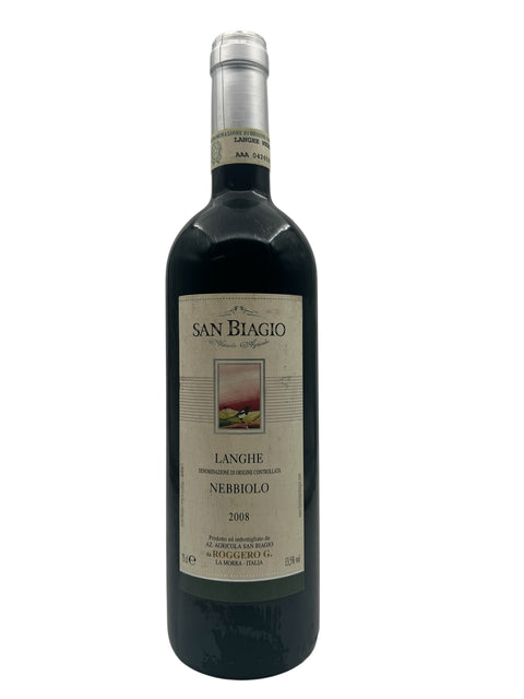 Langhe Nebbiolo San Biagio 2008
