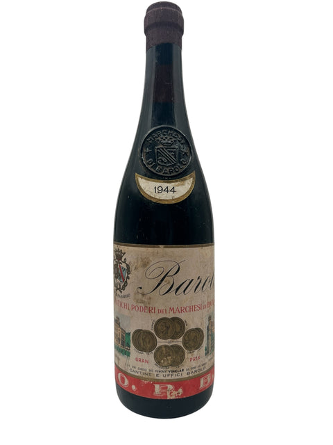 Flaske af Barolo 1944 fra Marchesi di Barolo