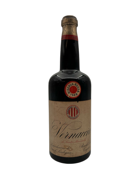 Flaske af Vernaccia Roncolo fra årgang 1948