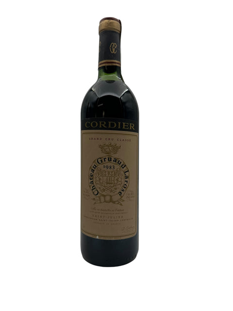 Flaske af Château Gruaud Larose 1983 rødvin