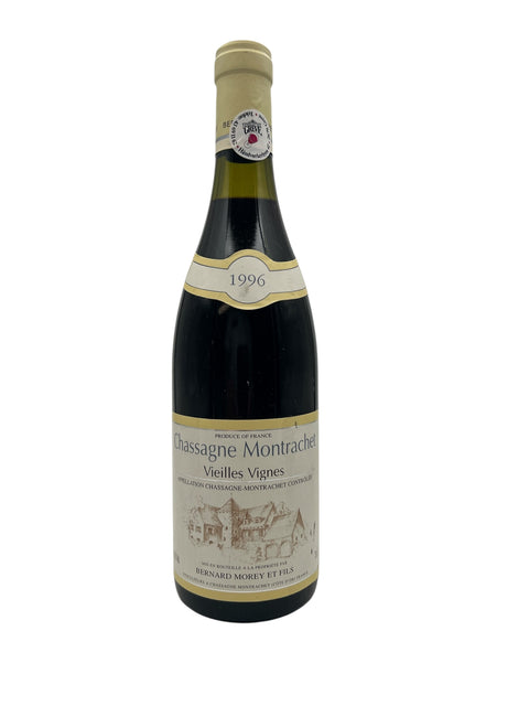 Chassagne Montrachet hvidvin fra 1996, Bernard Morey