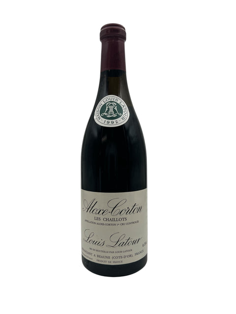 Flaske af Aloxe-Corton Louis Latour 1992 rødvin