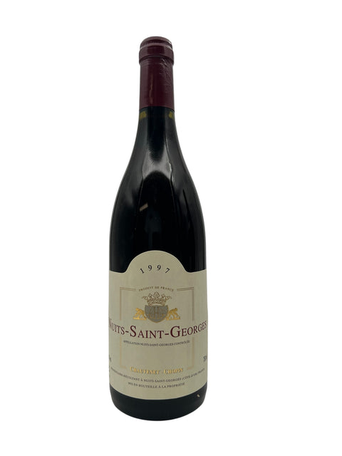 Flaske af Nuits-Saint-Georges 1997 fra Chauvenet-Chopin