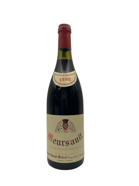 Flaske af Meursault Domaine Joseph Matrot 1998 rødvin