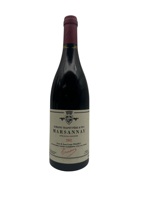 Flaske Marsannay Domaine Trapet 2002 rødvin