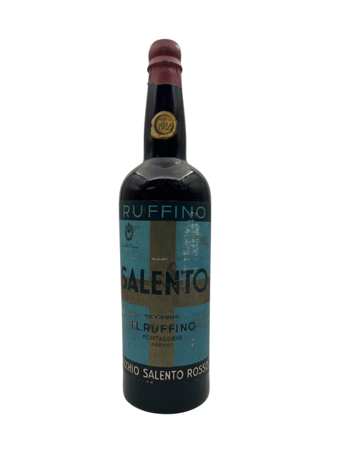 Flaske af Salento I.L. Ruffino 1959 rødvin