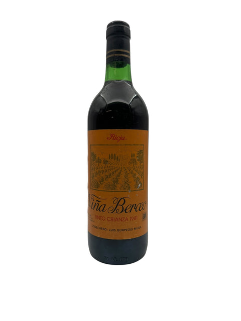 Viña Berceo 1981 rødvin fra Luis Gurpegui Muga
