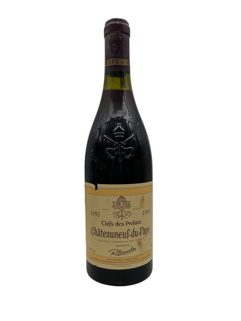 Flaske af Clefs des Prelats Châteauneuf-du-Pape 1993