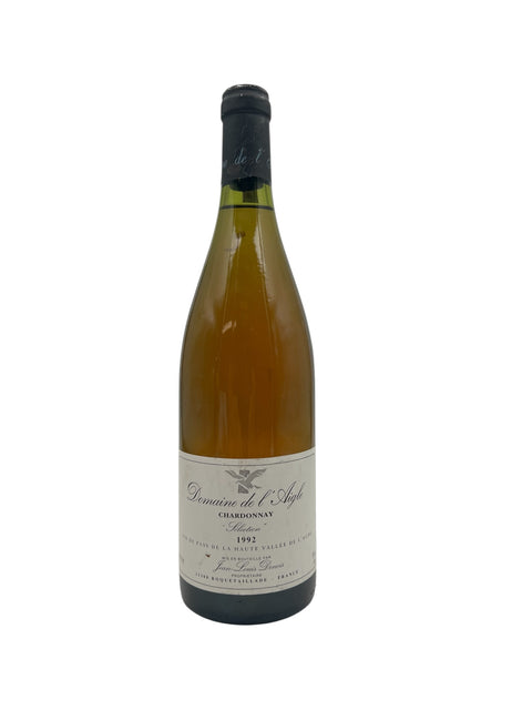 Flaske af Chardonnay Domaine de l'Aigle 1992
