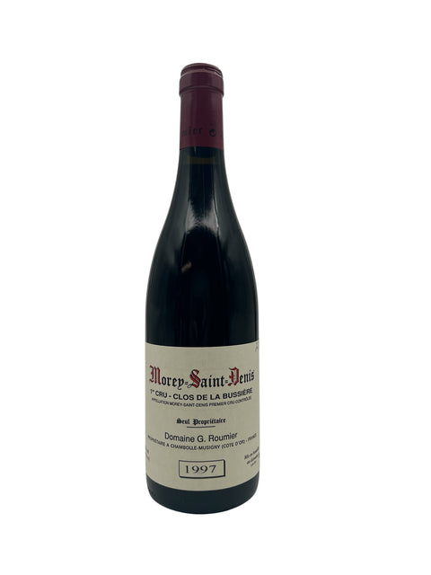 Flaske af Morey-Saint-Denis Domaine G. Roumier 1997 rødvin