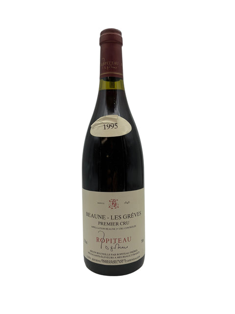 Flaske af Beaune Les Grèves Ropiteau 1995