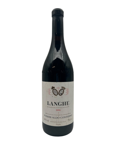 Flaske Langhe Poderi Aldo Conterno 2006 rødvin