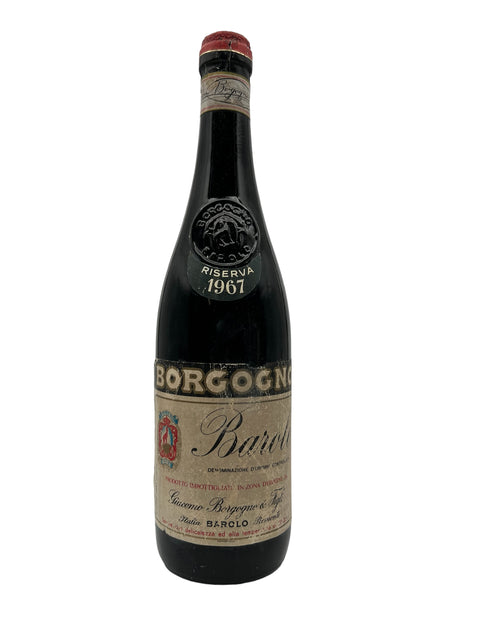 BAROLO 1967 GIACOMO BORGOGNO RISERVA