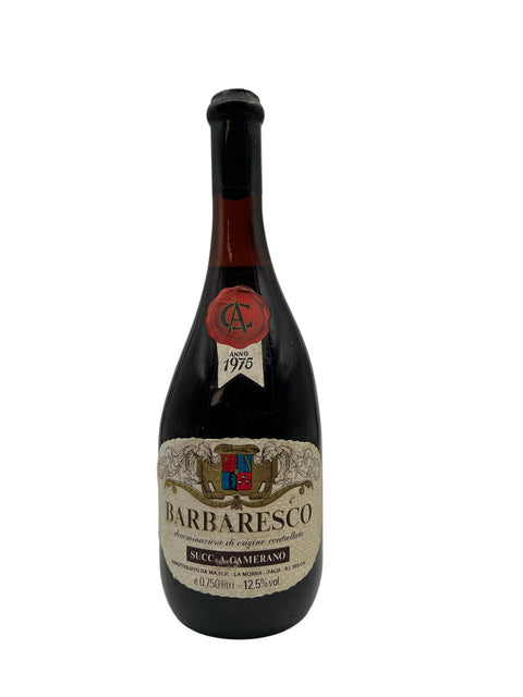 Barbaresco Succi C. Camerano 1975