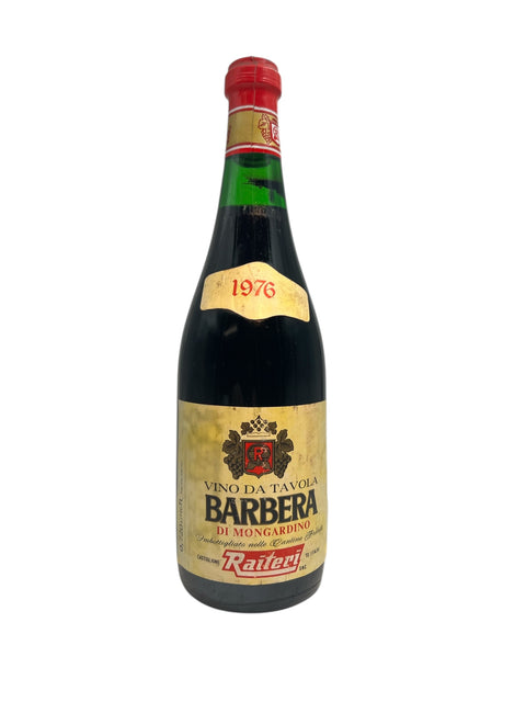 Barbera Raiteri 1976 – Klassischer Rotwein