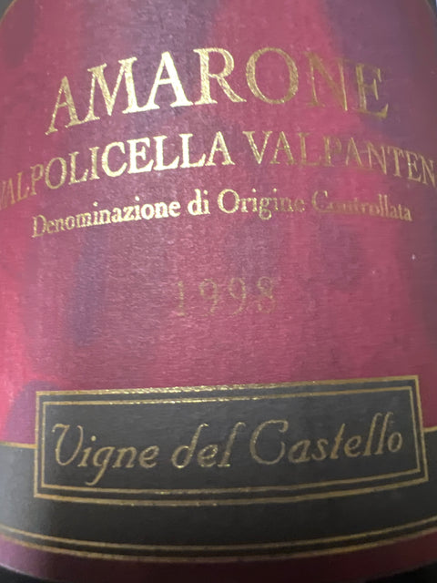 Amarone Vigne Castello 1098