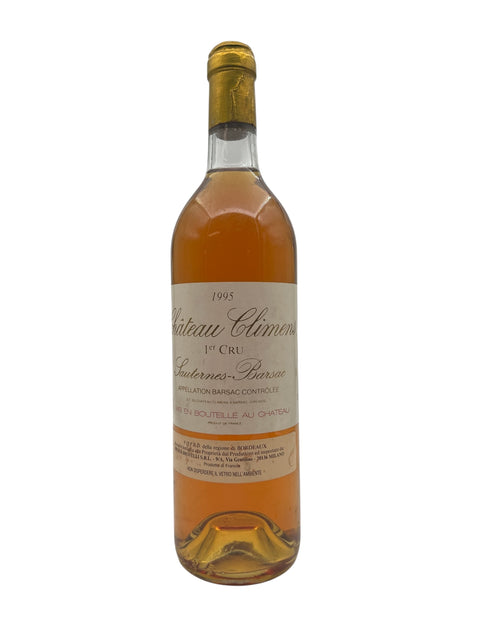 Chateau Climens Sauternes-Barsac 1995
