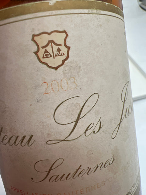 Sauternes Château Les Justices dessertvin 2005