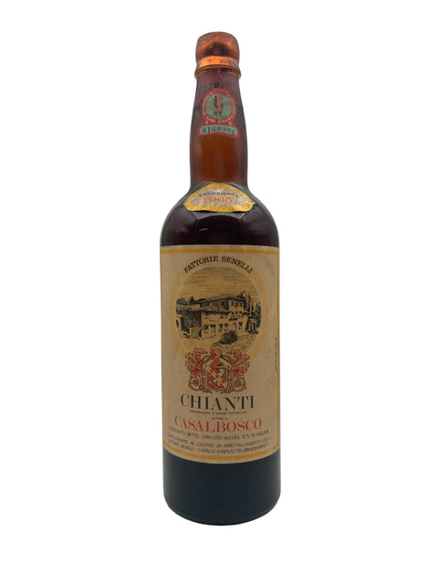 Chianti Casalbosco Fattorie Benelli 1965