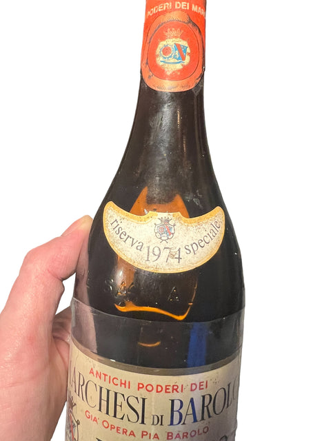 Barolo 1974 Riserva Speciale Marchesi di Barolo