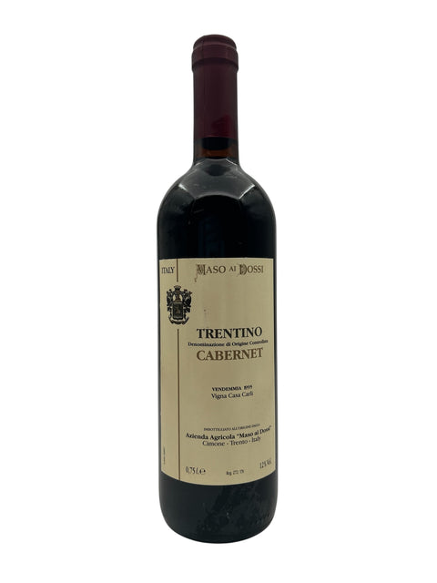 Cabernet Trentino Maso ai Dossi 1995