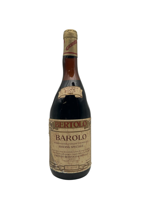 Barolo Lorenzo Bertolo 1975