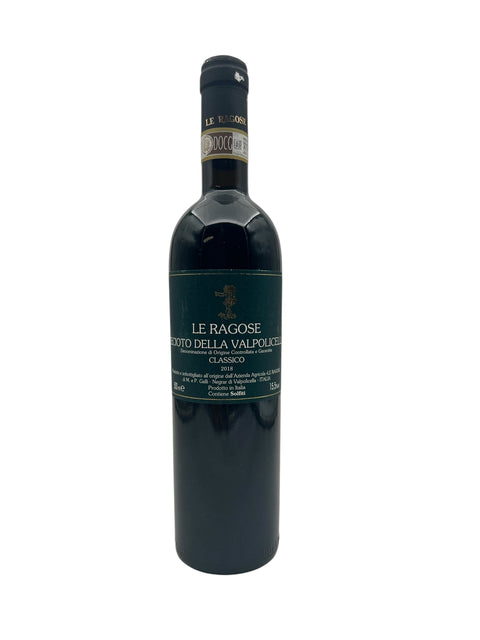 Recioto della Valpolicella Classico Le Ragose 2018