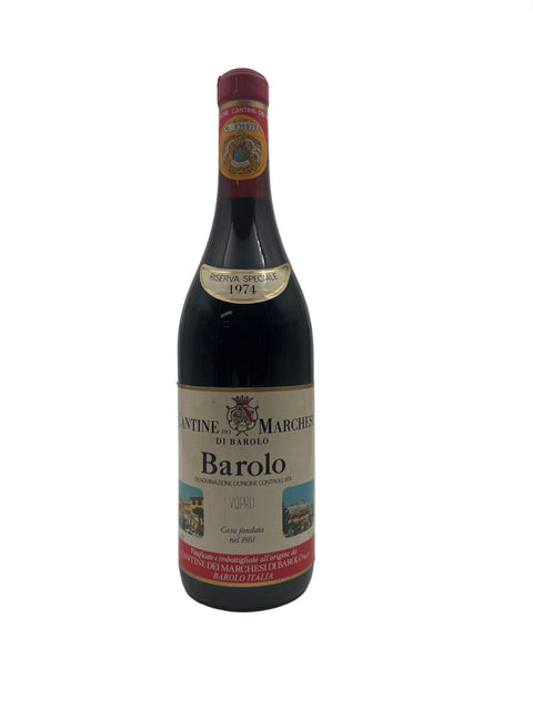 Barolo 1974 Riserva Speciale Marchesi di Barolo