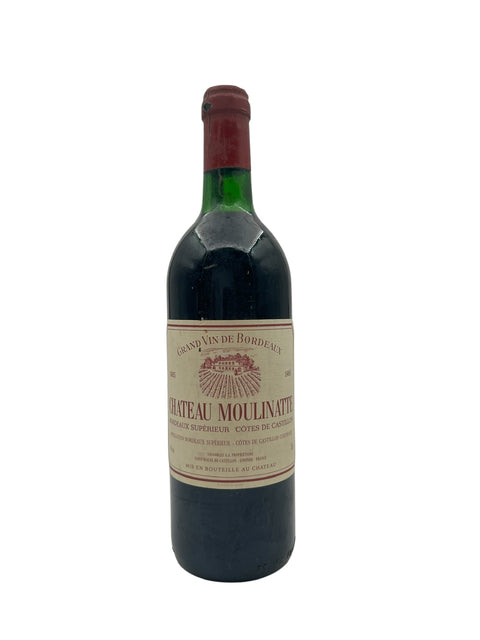 Chateau Moulinatte Cotes de Castillon 1985