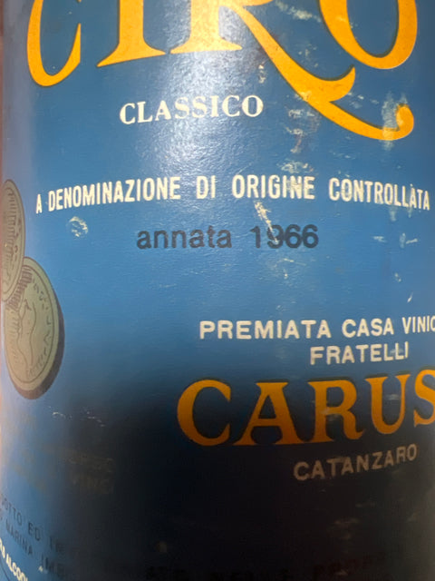 Gaglioppo Fratelli Caruso 1966