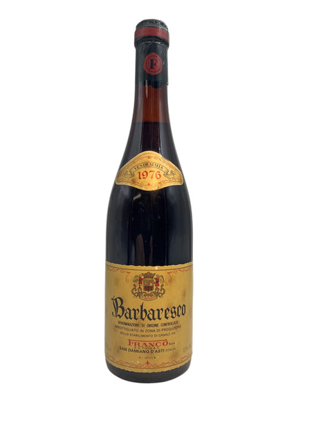 Exklusiver Barbaresco Franco 1976