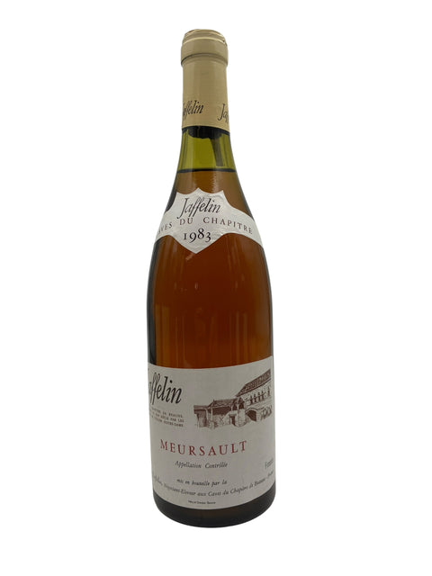 Meursault Jaffin witte wijn 1983
