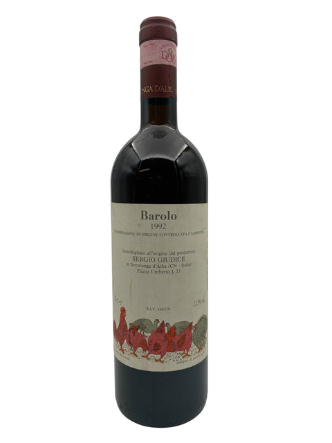 Barolo Sergio Giudice 1992