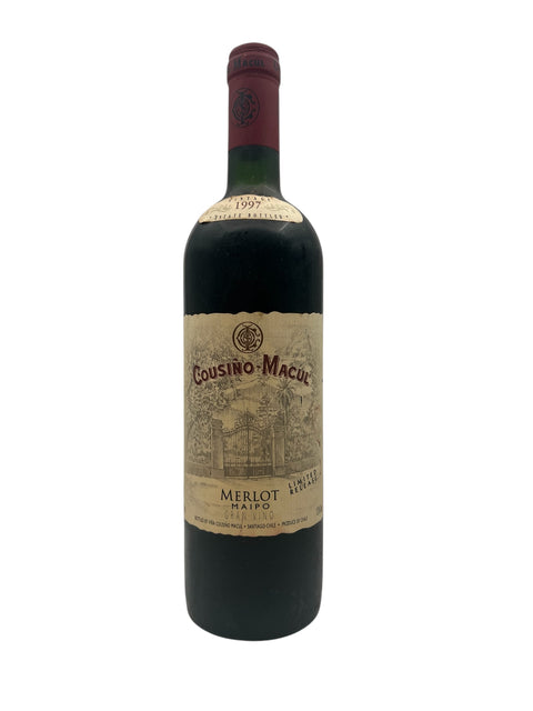Merlot Maipo Cousino Macul 1997