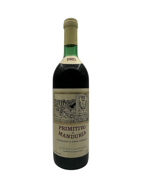 Primitivo di Manduria La Vinicola Sannicolese 1985