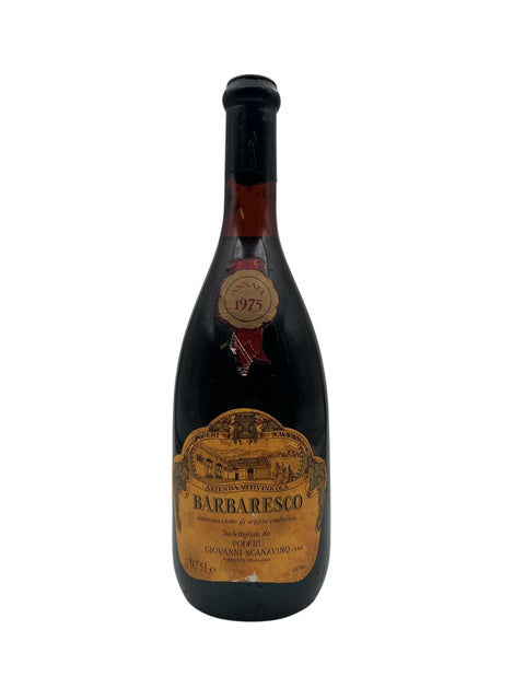 Barbaresco Piemonte Giovanni Scanavino 1975