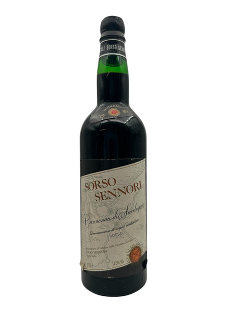 Sorso Sennori Cannonau di Sardegna Cantina Sociale Sorso Sennori 1985